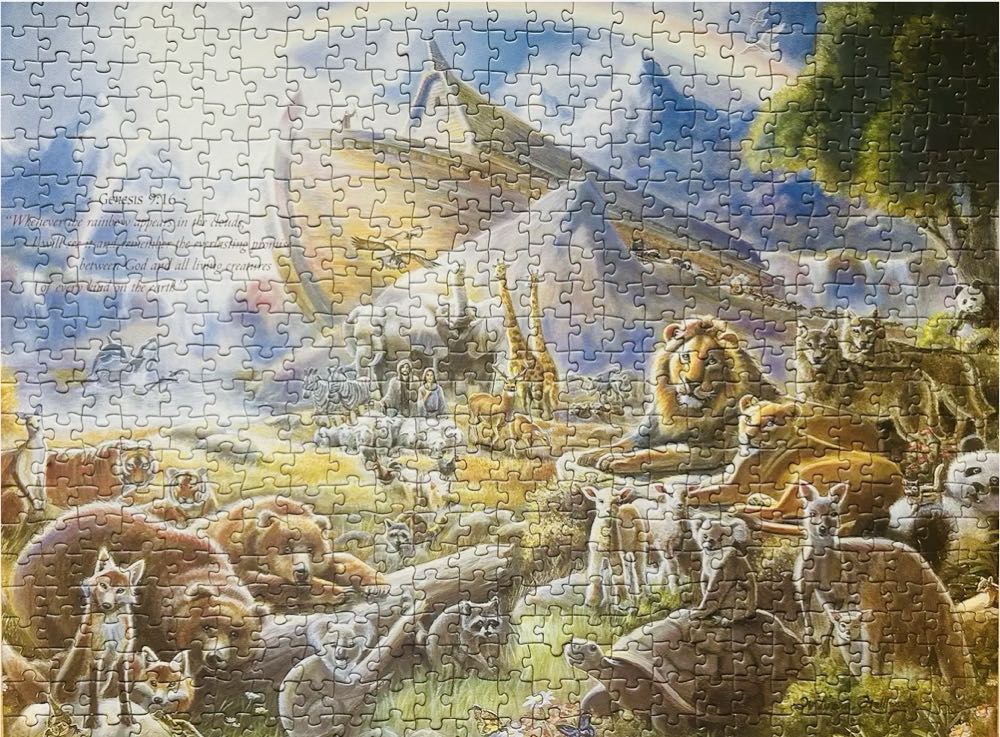 0140 Masterpieces: Noah’s Ark - Master Pieces puzzle collectible [Barcode 705988308406] - Main Image 2