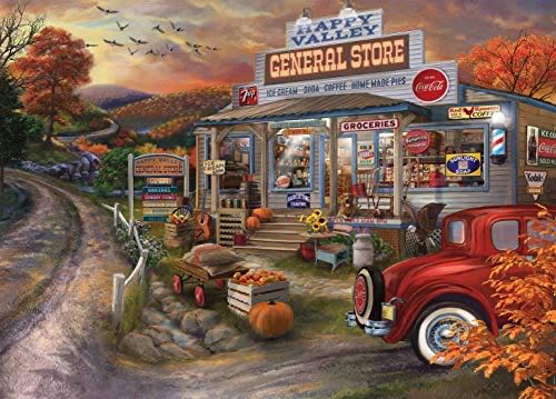 Weekend Retreat- Happy Valley General Store - Ceaco puzzle collectible [Barcode 021081332217] - Main Image 1