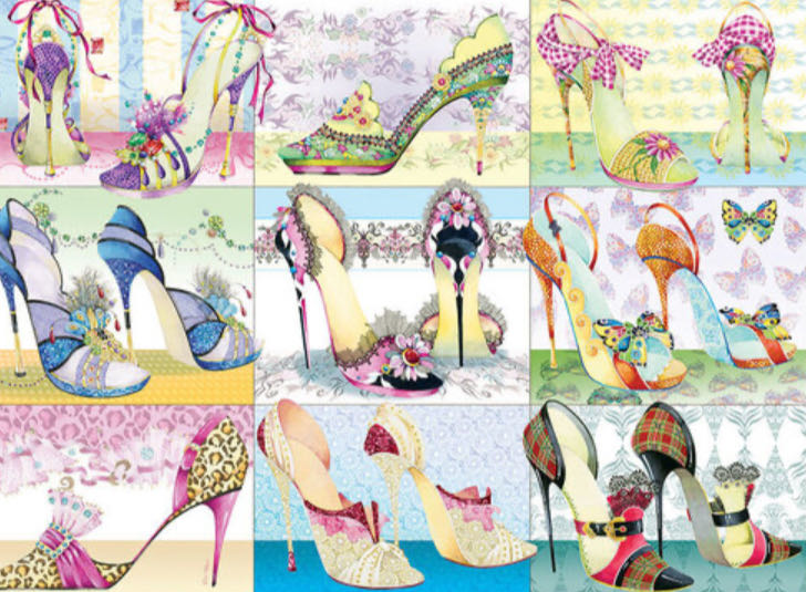 Shoe Boxes - Cobble Hill puzzle collectible [Barcode 625012517973] - Main Image 2