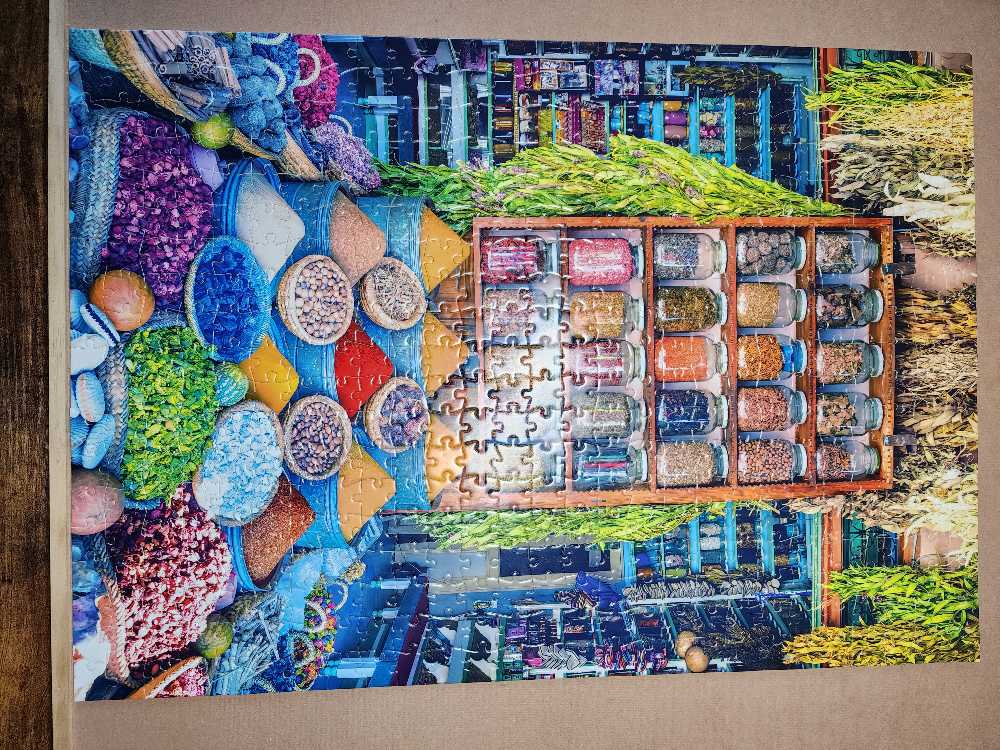 Moroccan Spices - Blanc puzzle collectible [Barcode 079346554010] - Main Image 2