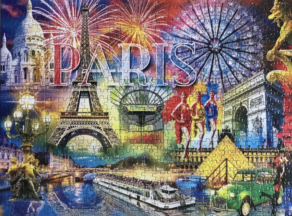 Greetings From Paris, France 💎 - MasterPieces puzzle collectible [Barcode 705988321474] - Main Image 3