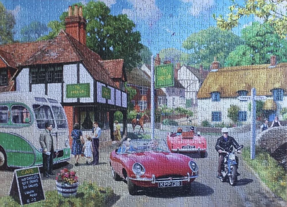 Roadside Refreshment (Linda van Den Broek) - Gibsons puzzle collectible [Barcode 5012269062151] - Main Image 3