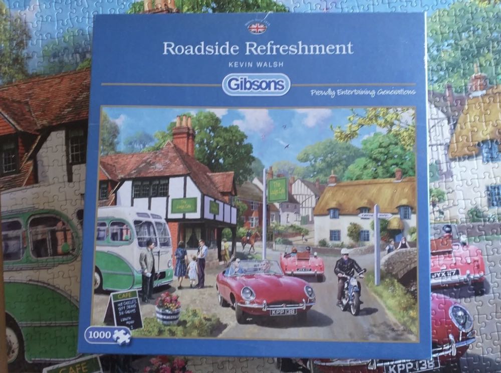 Roadside Refreshment (Linda van Den Broek) - Gibsons puzzle collectible [Barcode 5012269062151] - Main Image 4