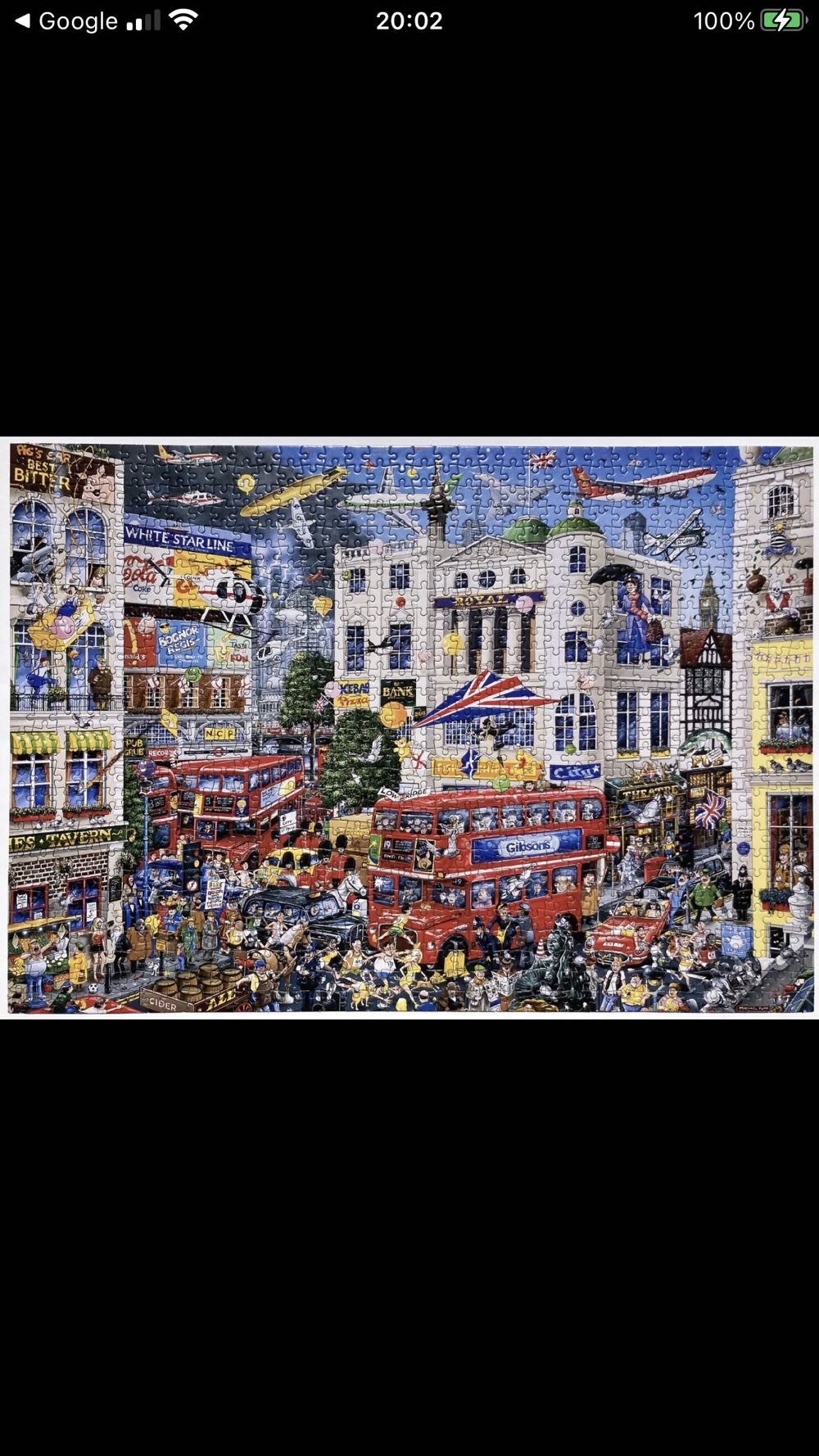 I ❤️ London  - Gibsons 🇬🇧 puzzle collectible [Barcode 5012269005790] - Main Image 3
