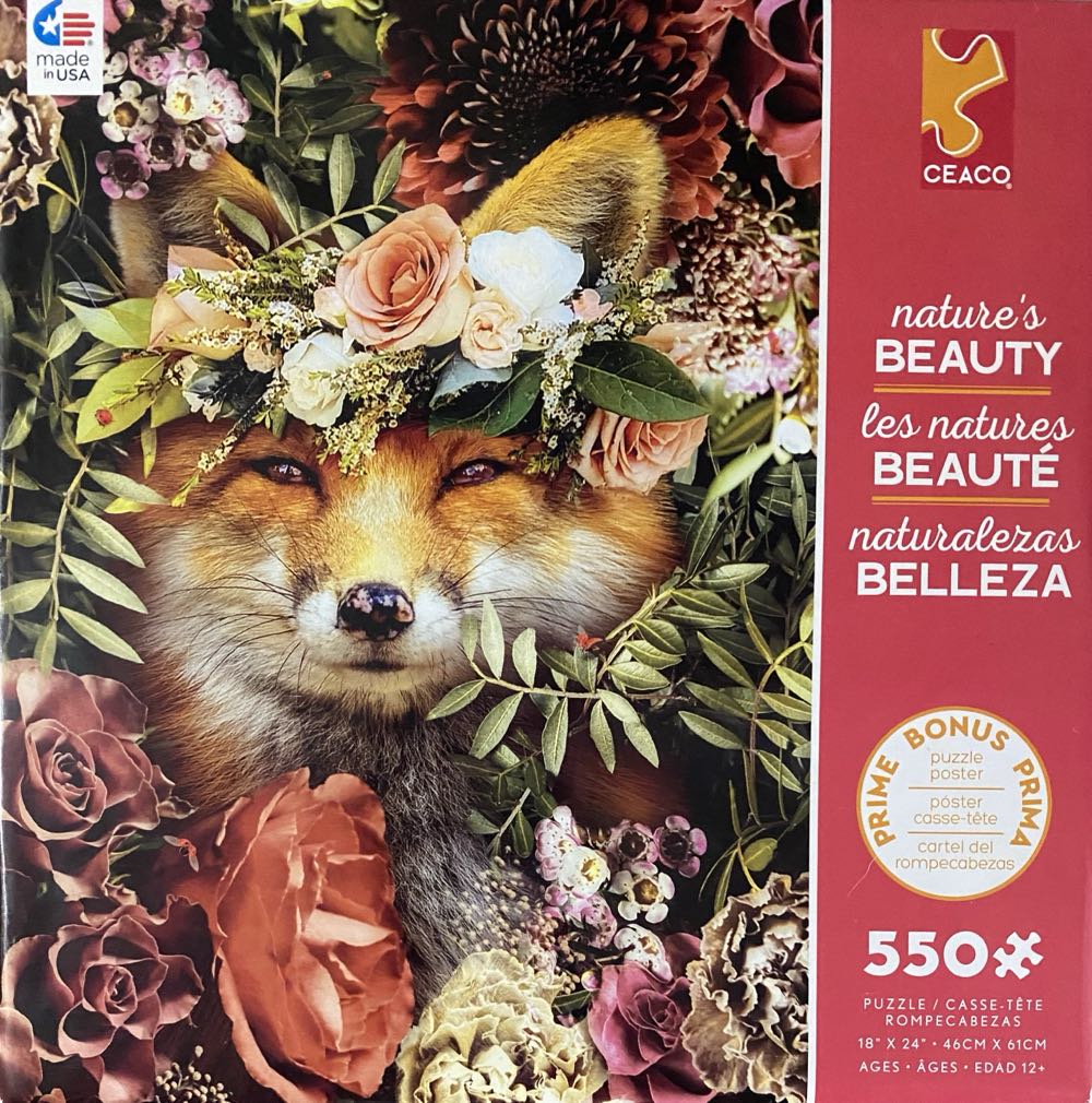 Natures Beauty Fox - Ceaco 2021 puzzle collectible [Barcode 021081241106] - Main Image 3