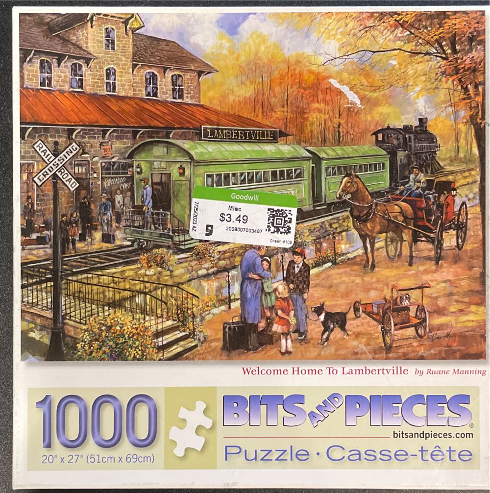 Welcome Home To Lambertville - Bits & Pieces 🇺🇸 puzzle collectible [Barcode 192949043382] - Main Image 2
