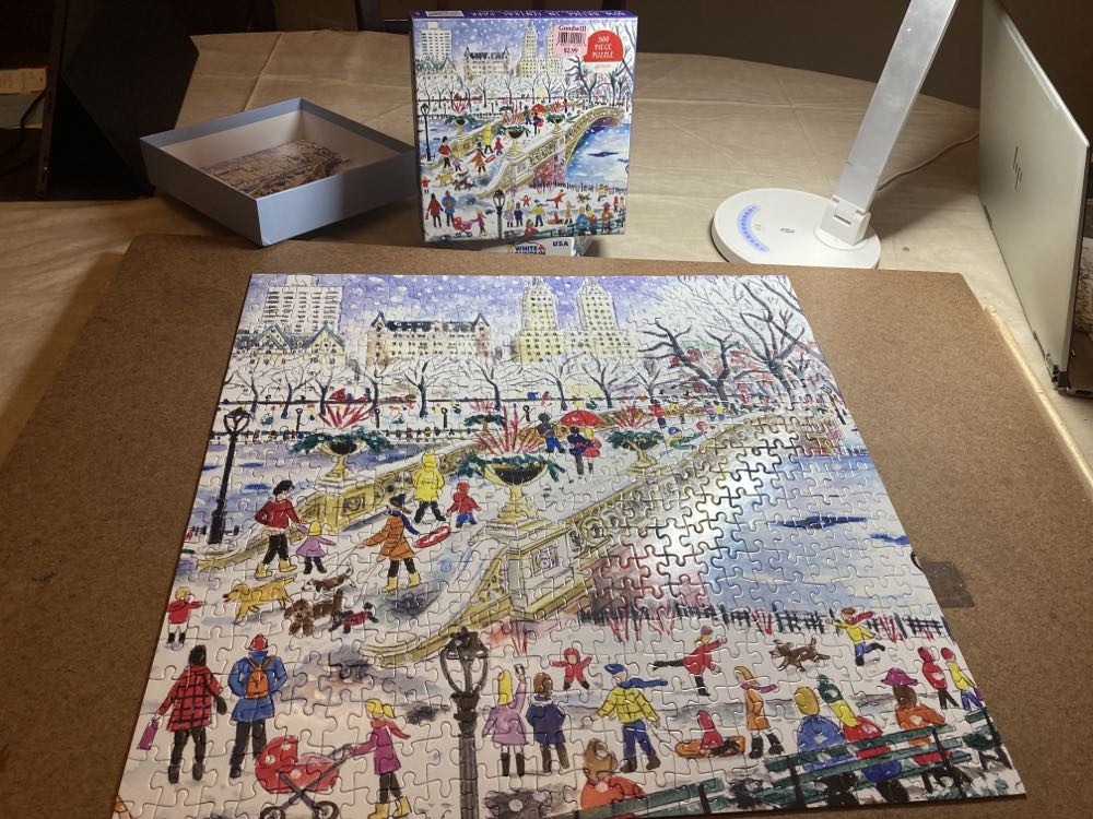 Bow Bridge Central Park - Galison puzzle collectible [Barcode 9780735356863] - Main Image 2