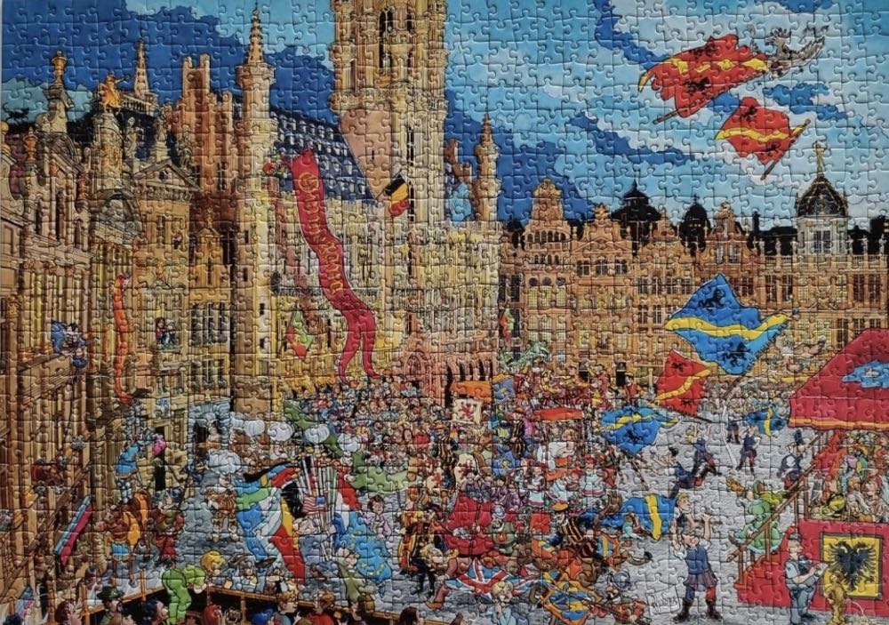 Cities Of The World Brussel - Ravensburger puzzle collectible [Barcode 4005556165544] - Main Image 3