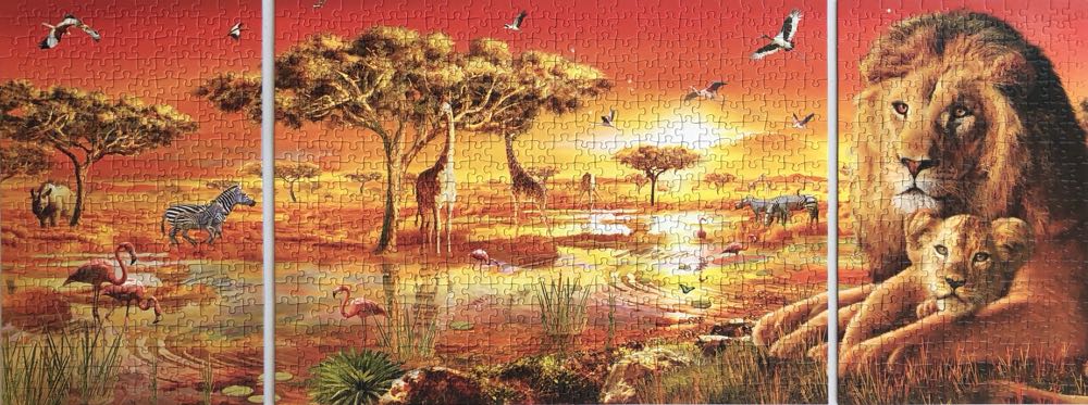 African Majesty - Ravensburger puzzle collectible [Barcode 4005556198368] - Main Image 2