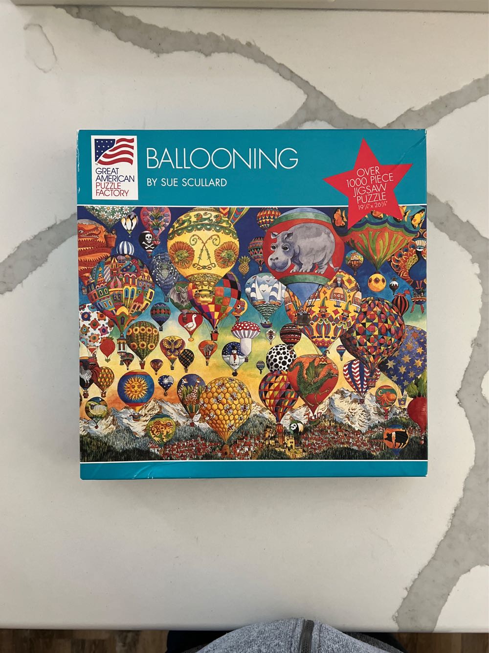 Ballooning - Great American Puzzle Factory puzzle collectible [Barcode 010563080852] - Main Image 2