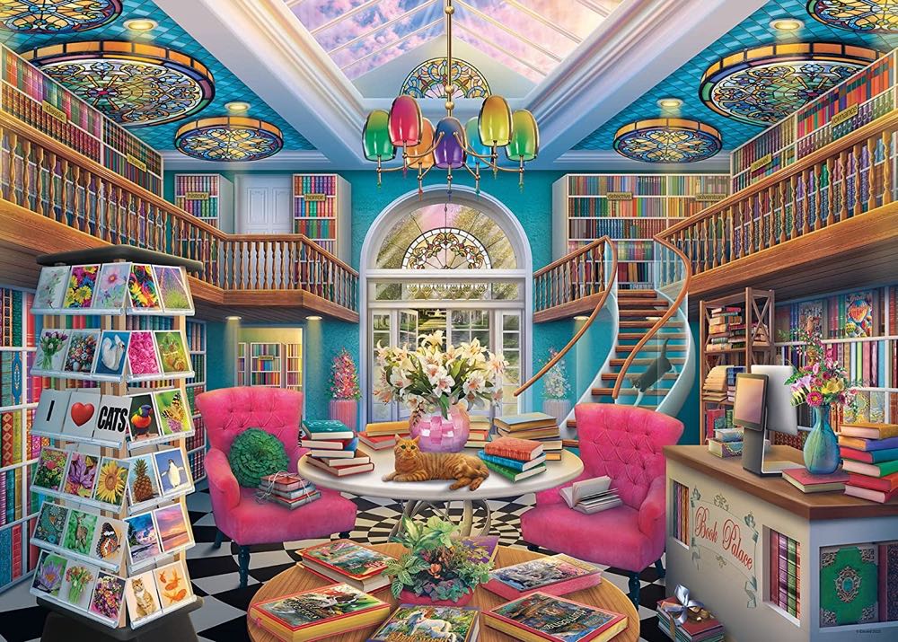 The Book Palace - Ravensburger puzzle collectible - Main Image 2