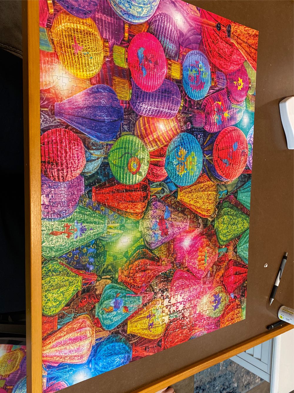 Glowing Lanterns - Buffalo Games puzzle collectible [Barcode 079346122257] - Main Image 2