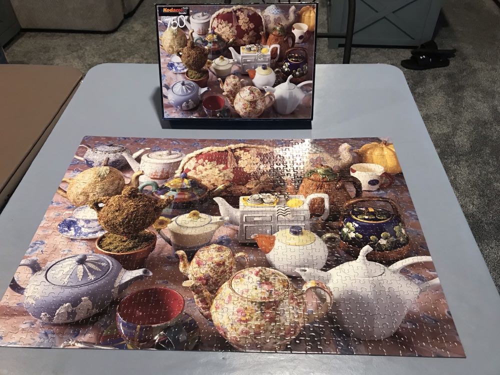 Tea Pots - 123, 6/11/21 - Kodak puzzle collectible [Barcode 072348210205] - Main Image 2
