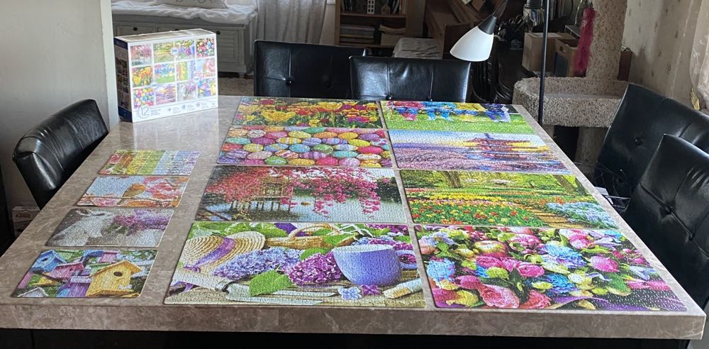 12 Puzzles Set - Cardinal Industries puzzle collectible [Barcode 778988338131] - Main Image 2