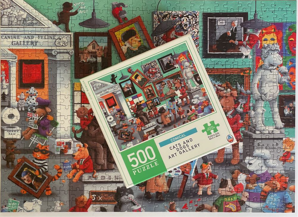 Cats and Dogs Museum - Arrow Puzzles puzzle collectible [Barcode 9317762187087] - Main Image 3