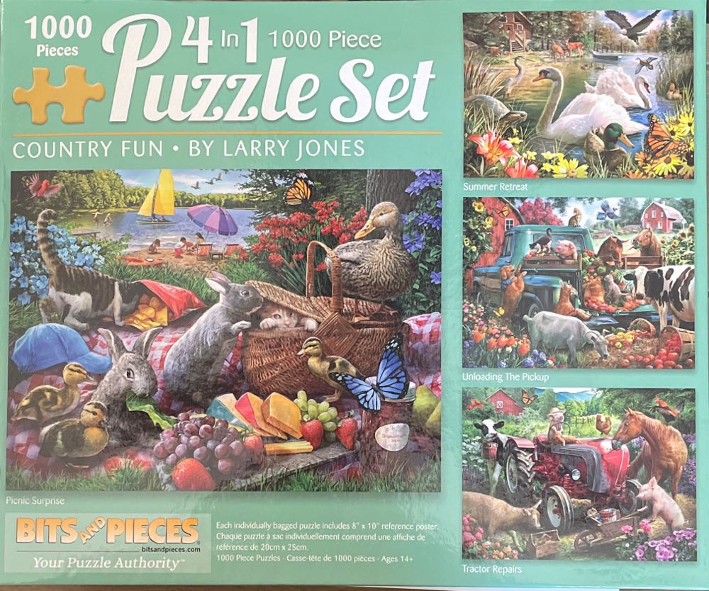 Unloading The Pickp - Bits And Pieces puzzle collectible - Main Image 2