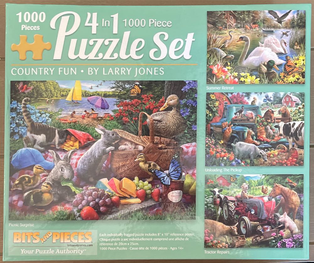 Tractor Repairs - Bits And Pieces puzzle collectible - Main Image 2