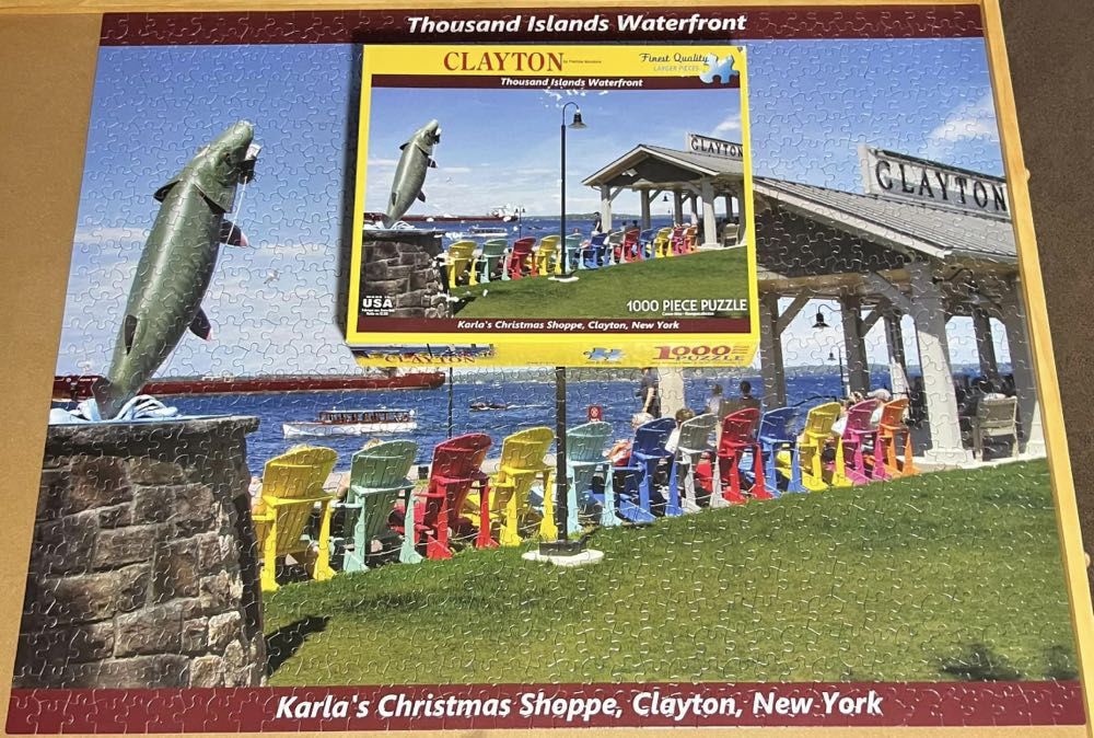 Clayton - White Mountain puzzle collectible [Barcode 724819258758] - Main Image 3