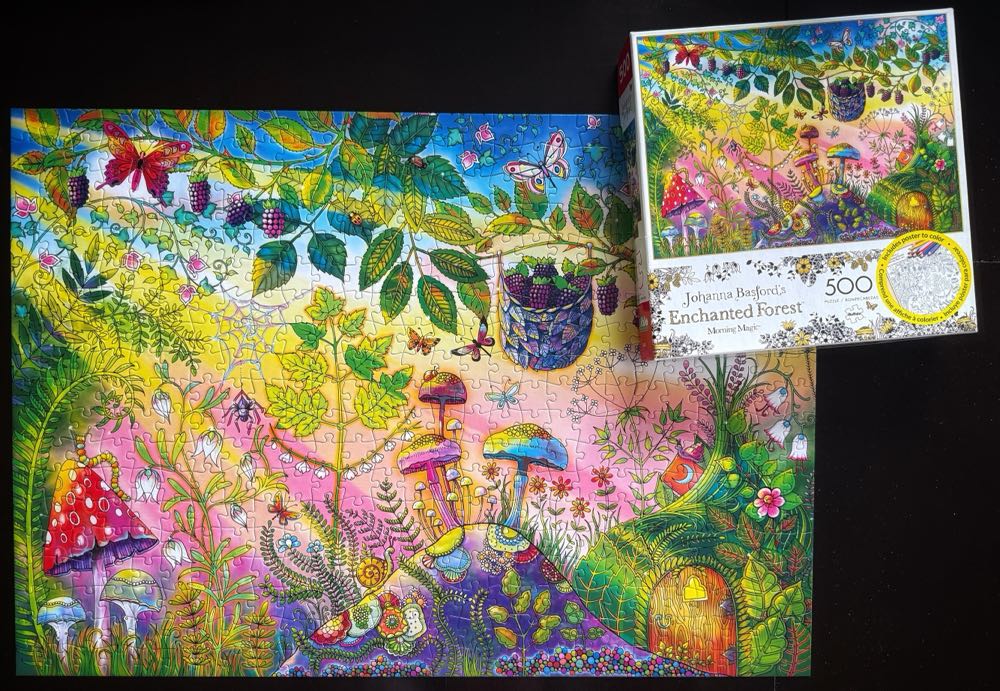 Enchanted Forest : Morning Magic* - Buffalo Games puzzle collectible [Barcode 079346038466] - Main Image 3