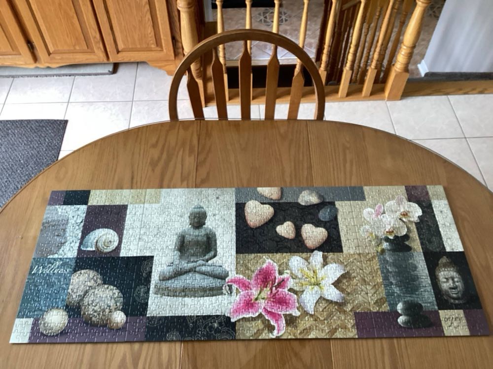 Wellness/ Peace And Harmony Tryptichon - Ravensburger puzzle collectible [Barcode 4005556199921] - Main Image 3
