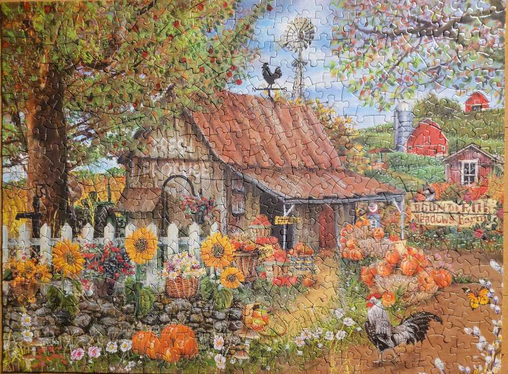 Bountiful Meadows Farm - Bits & Pieces puzzle collectible [Barcode 704812414191] - Main Image 2