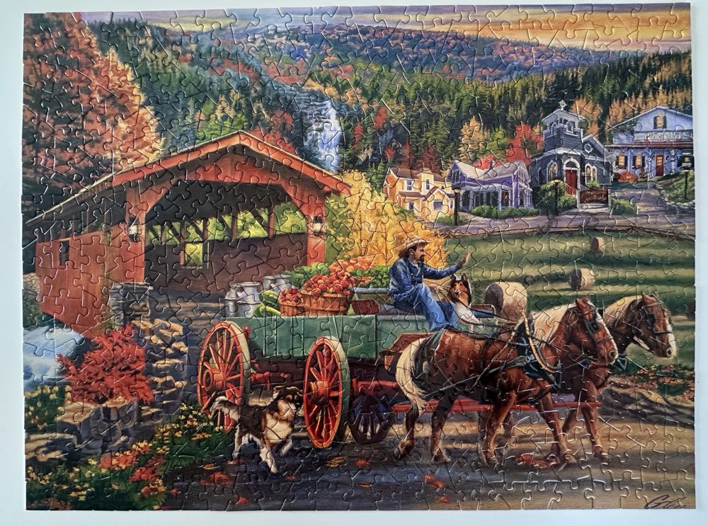 Market Day - Bits & Pieces puzzle collectible [Barcode 704812414153] - Main Image 3