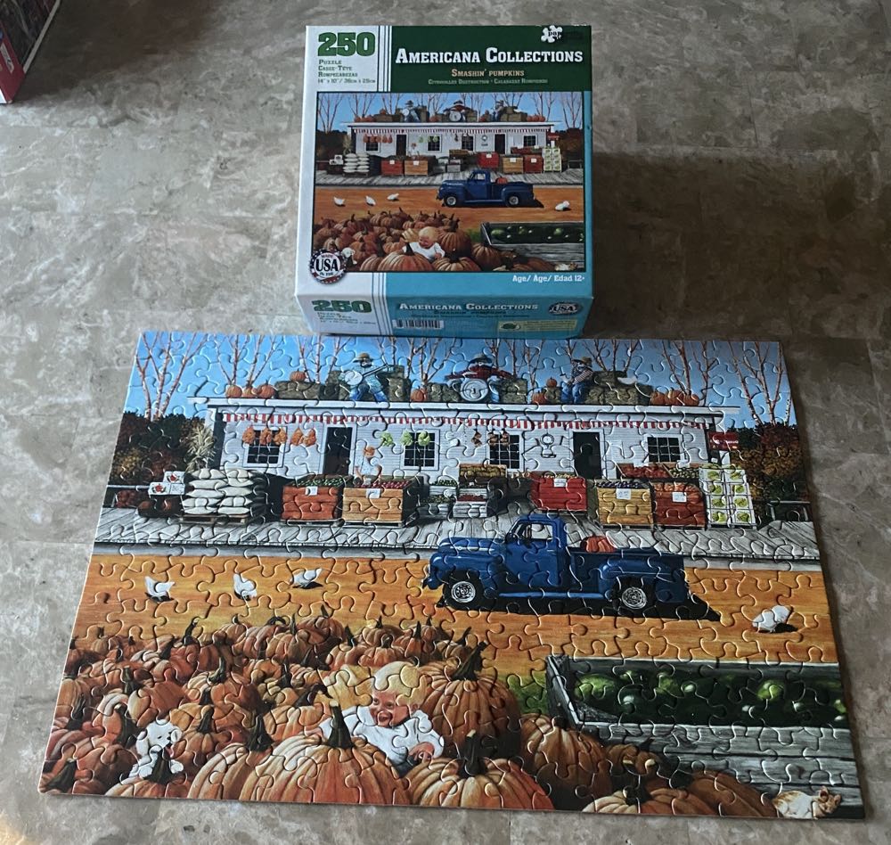 Smashin’ Pumpkins - Papercity Puzzles puzzle collectible - Main Image 2
