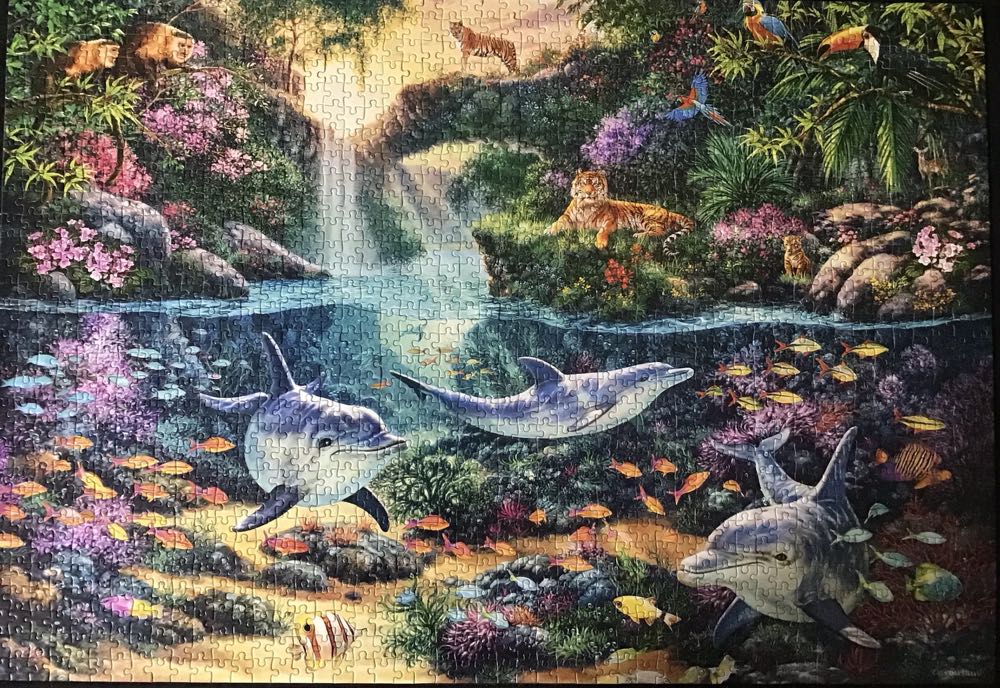 Jungle Paradise - Castorland puzzle collectible [Barcode 5904438151875] - Main Image 2