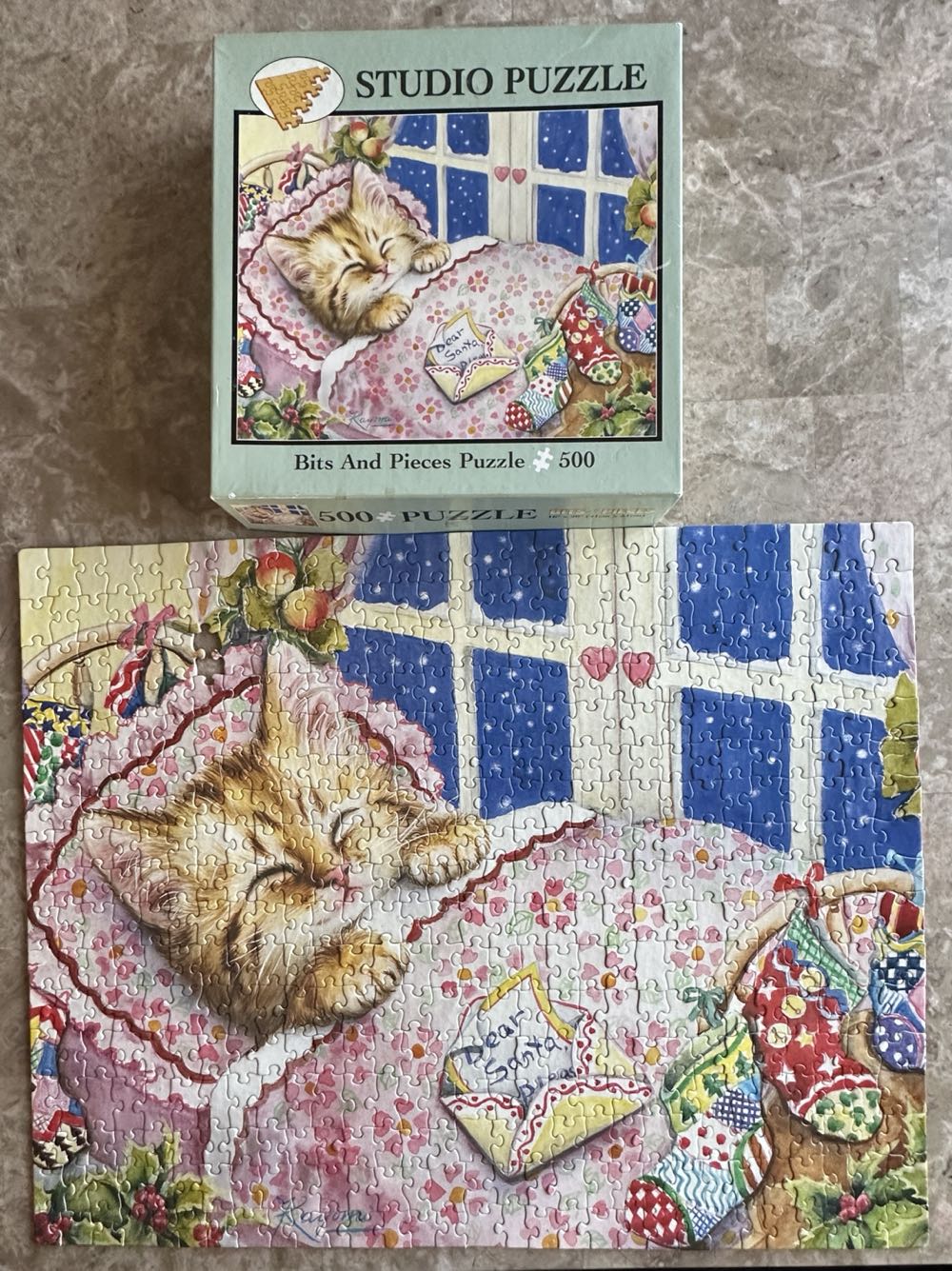 Letters to Santa - Bits & Pieces puzzle collectible [Barcode 704812102470] - Main Image 2