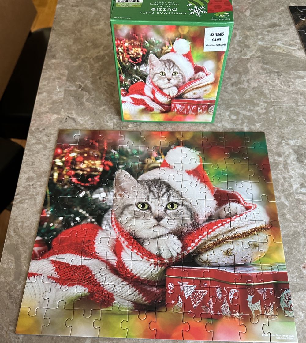 Christmas Party - brother💚sister puzzle collectible [Barcode 5310685] - Main Image 2