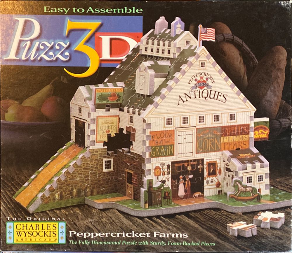 Peppercricker Farms 3D - Wrebbit 3D Creations puzzle collectible [Barcode 032244048326] - Main Image 1