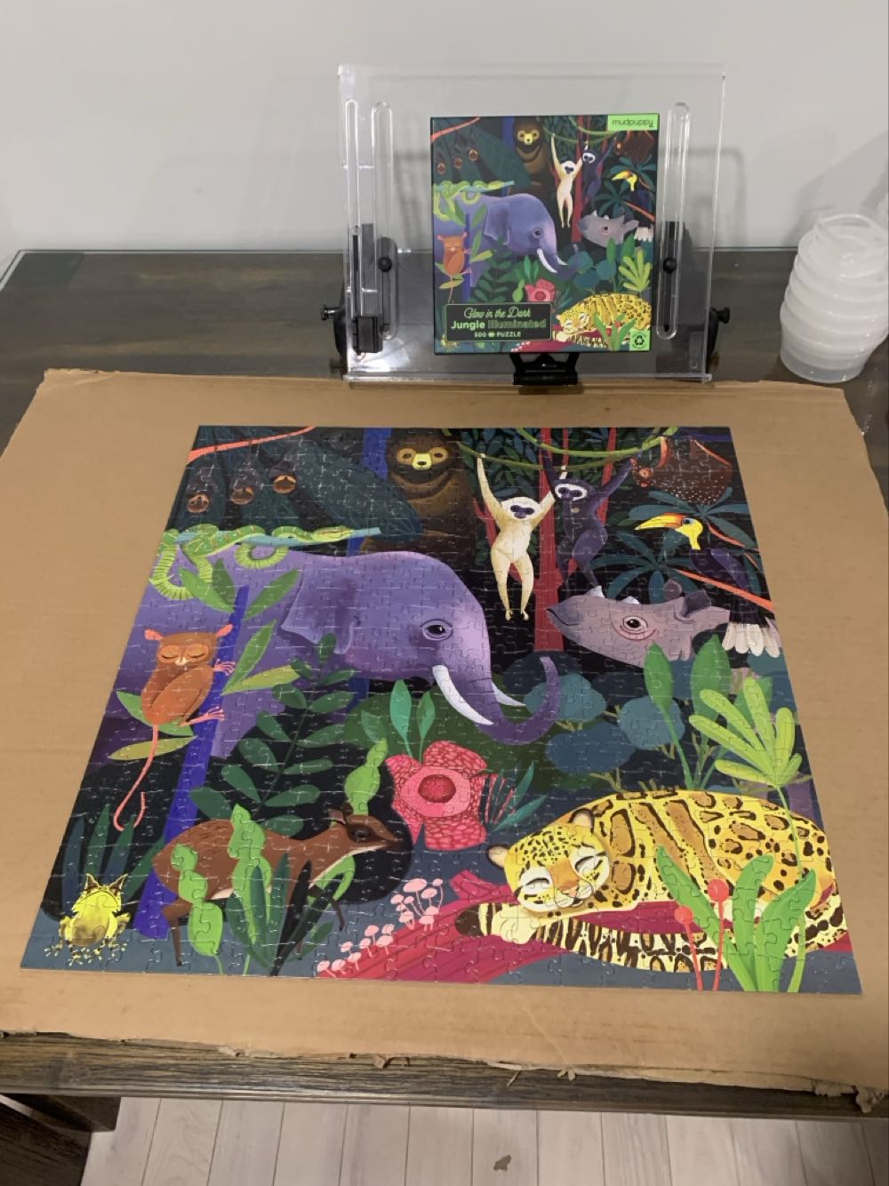 Jungle Illuminated- GONE - Mudpuppy puzzle collectible - Main Image 3