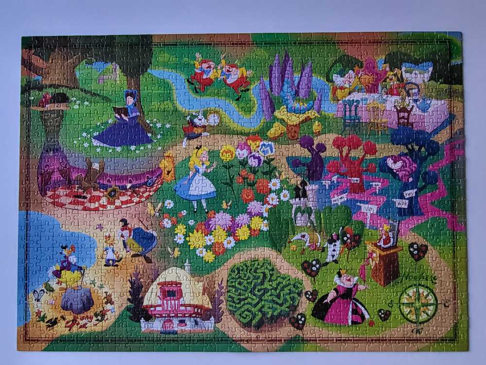 Alice In Wonderland - Clementoni puzzle collectible [Barcode 8005125396672] - Main Image 2