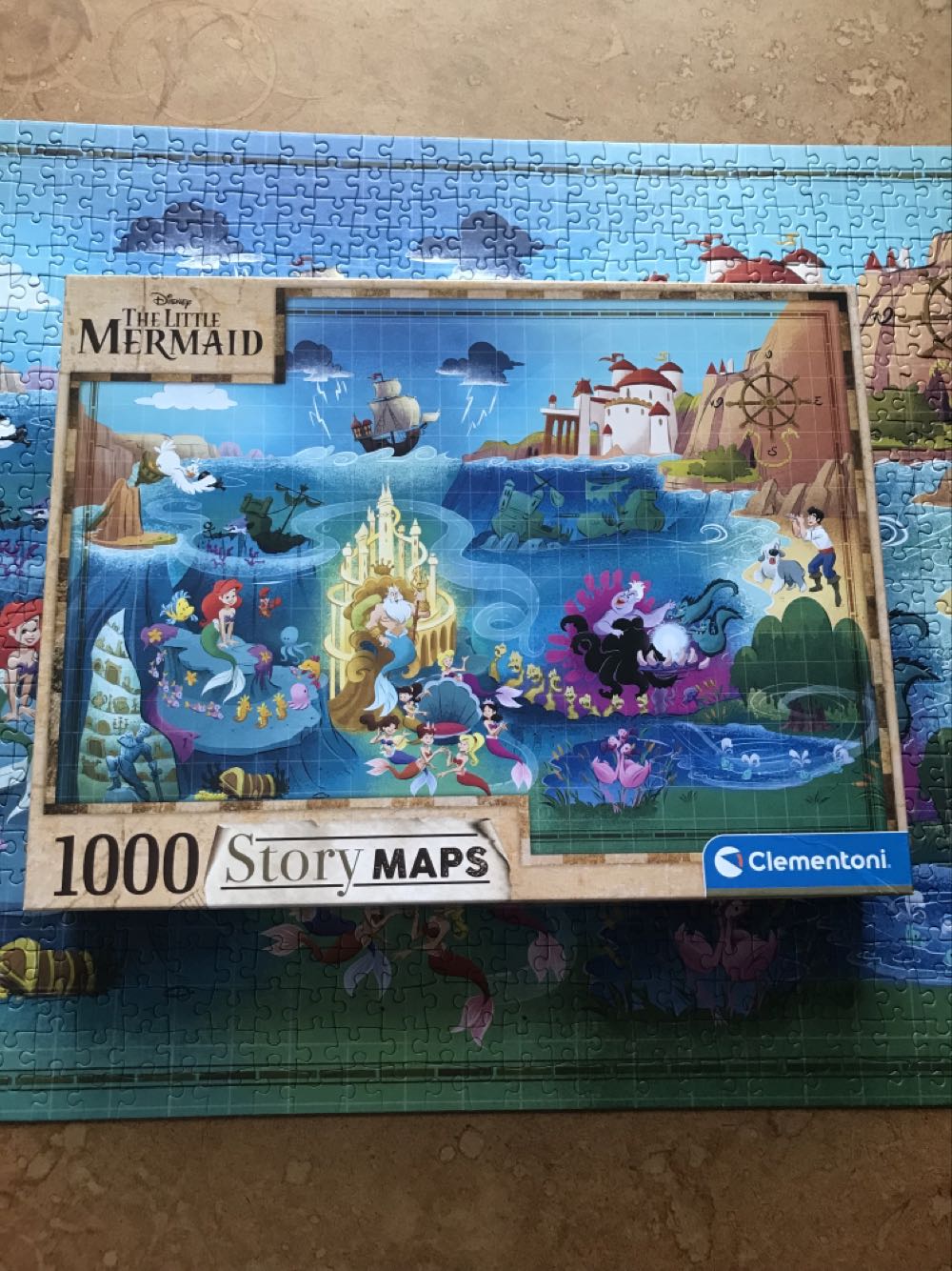 The Little Mermaid (SOLD) - Clementoni puzzle collectible [Barcode 8005125396641] - Main Image 4