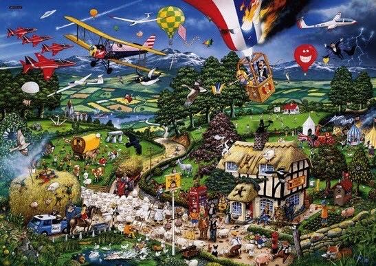 I Love The Country - Gibson I Love Collection puzzle collectible [Barcode 5012269005769] - Main Image 2