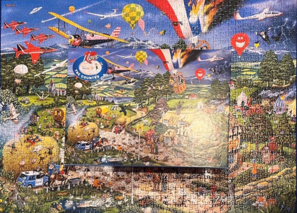 I Love The Country - Gibson I Love Collection puzzle collectible [Barcode 5012269005769] - Main Image 4