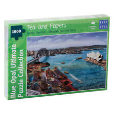 Tea & Papers - Blue Opal 🇦🇺 puzzle collectible [Barcode 633793021572] - Main Image 1