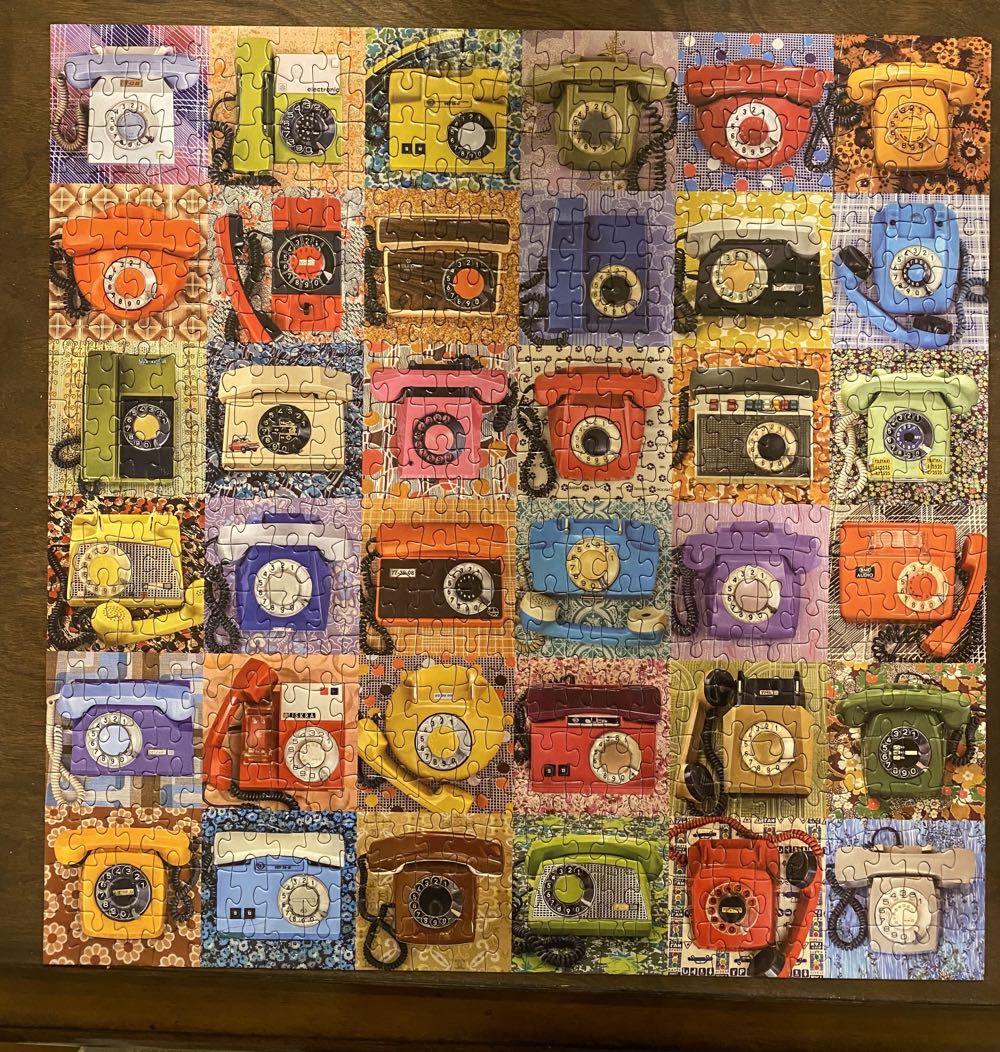 Eastern Bloc Telephones - Galison puzzle collectible - Main Image 2