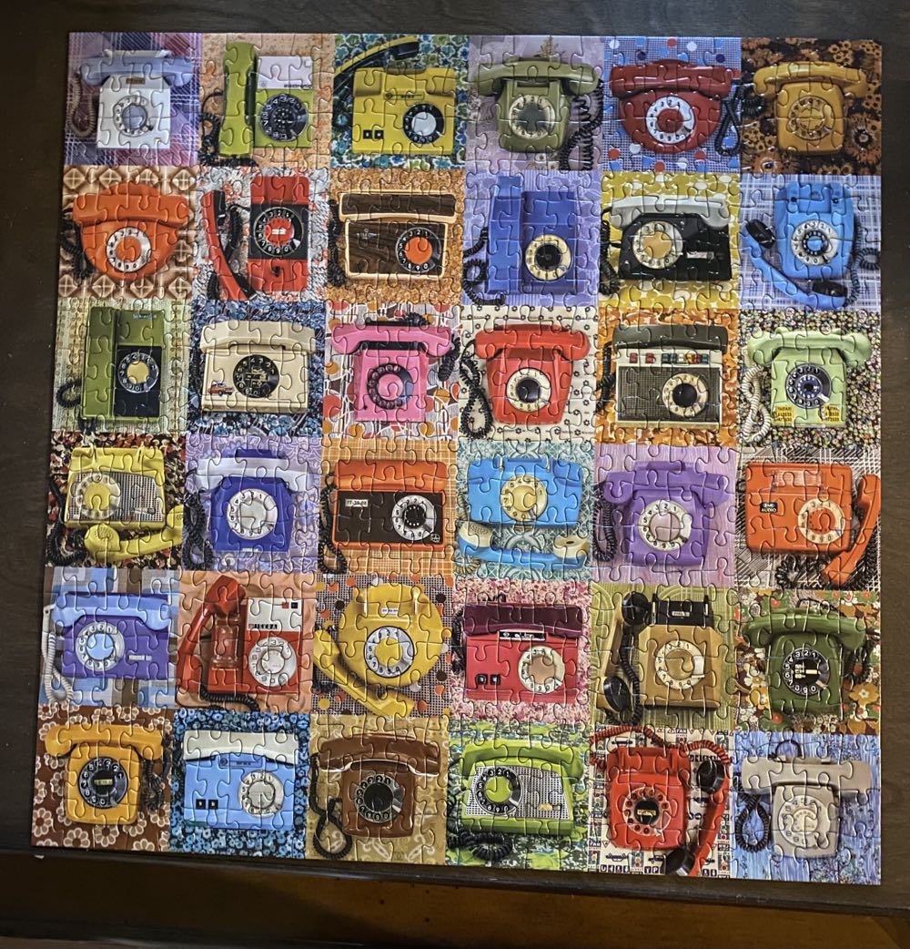 Eastern Bloc Telephones - Galison puzzle collectible - Main Image 3