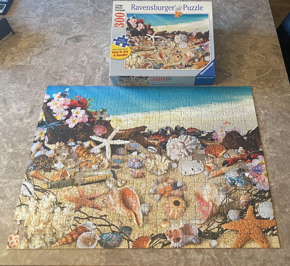 Sea Shell Seashore • - Ravensburger puzzle collectible [Barcode 4005556135257] - Main Image 2