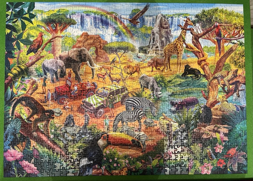 *Safari Dream - Puzzle Dazzle puzzle collectible [Barcode 5060803890029] - Main Image 2