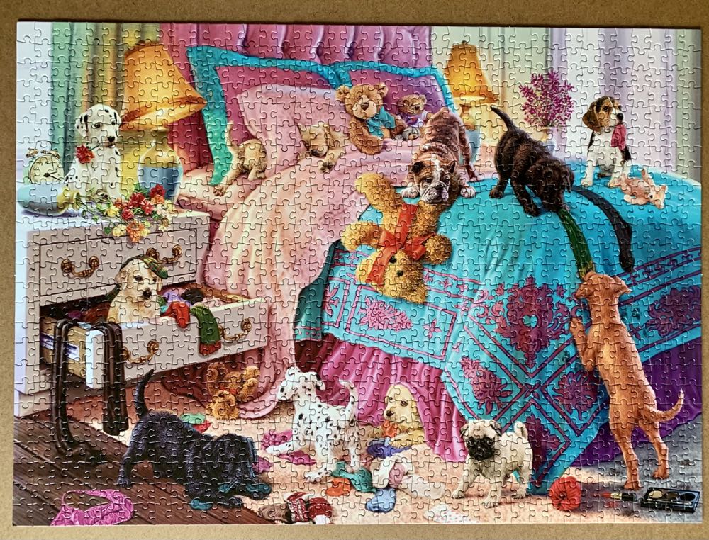 Naughty Puppies - Anatolian puzzle collectible [Barcode 8698543110649] - Main Image 3