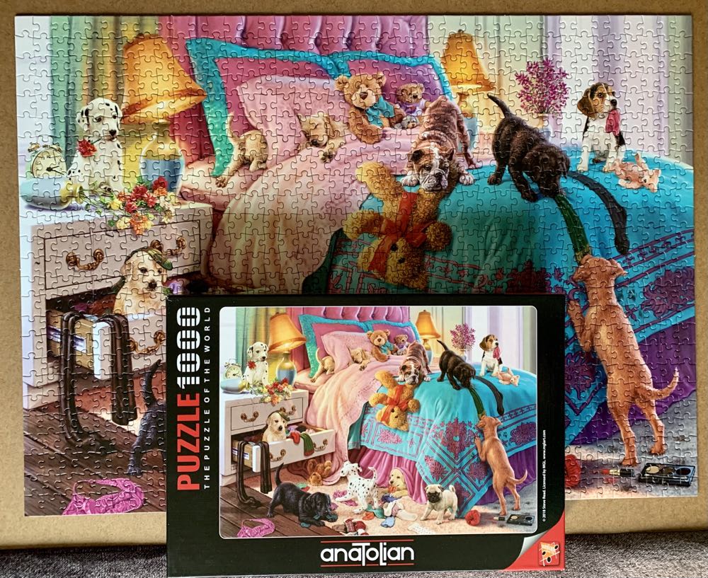 Naughty Puppies - Anatolian puzzle collectible [Barcode 8698543110649] - Main Image 4