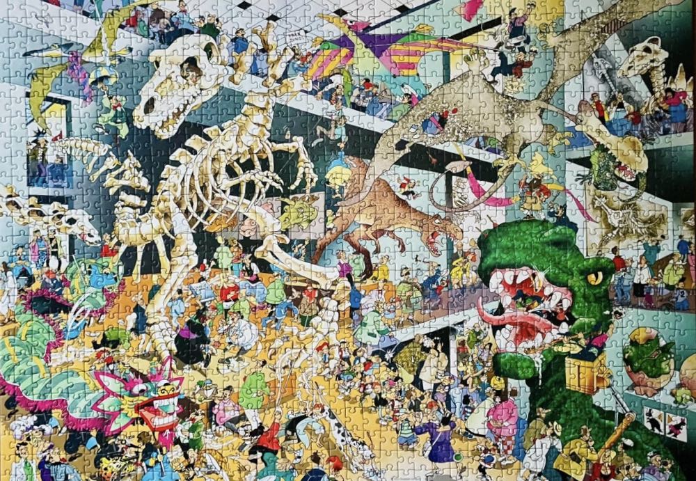 Calligaro’s Dinos🟦 - Heye Puzzle puzzle collectible [Barcode 4001689294090] - Main Image 3