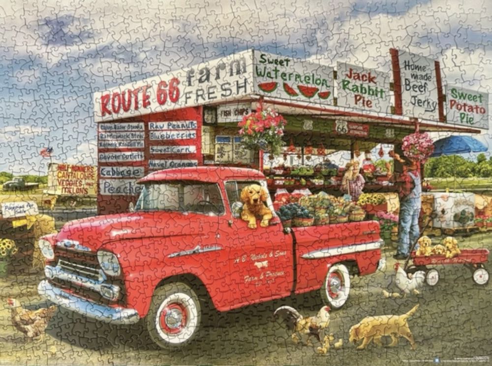 The Apache Truck - EuroGraphics puzzle collectible [Barcode 628136653374] - Main Image 3