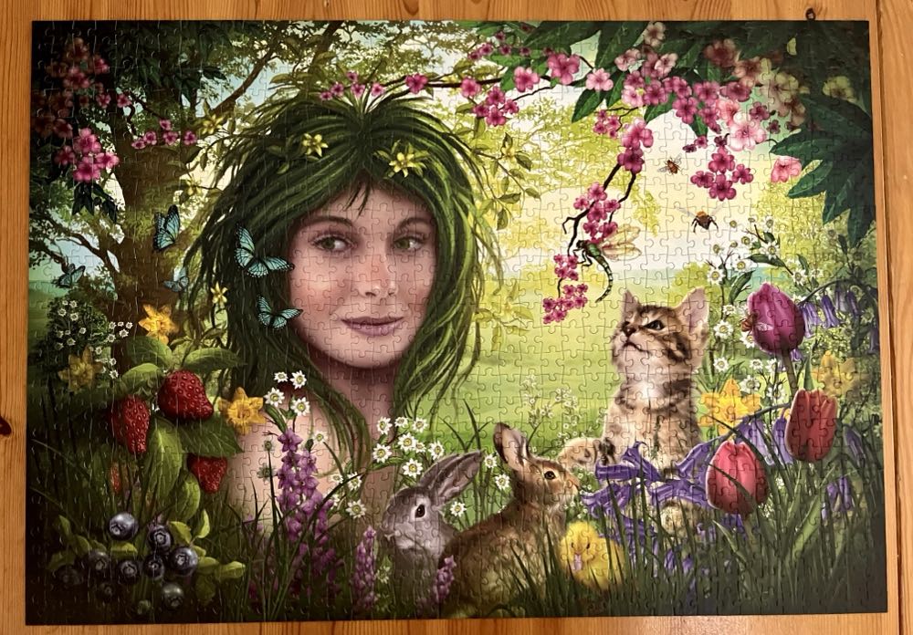 Spirit Of Spring - Bluebird Puzzle puzzle collectible [Barcode 3663384701825] - Main Image 2