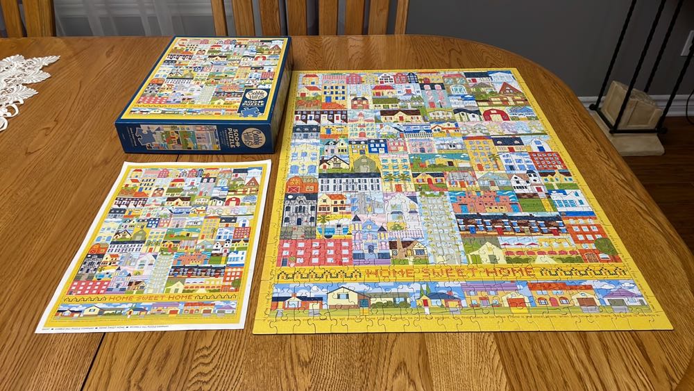 Home Sweet Home - Cobble Hill puzzle collectible [Barcode 625012850971] - Main Image 2