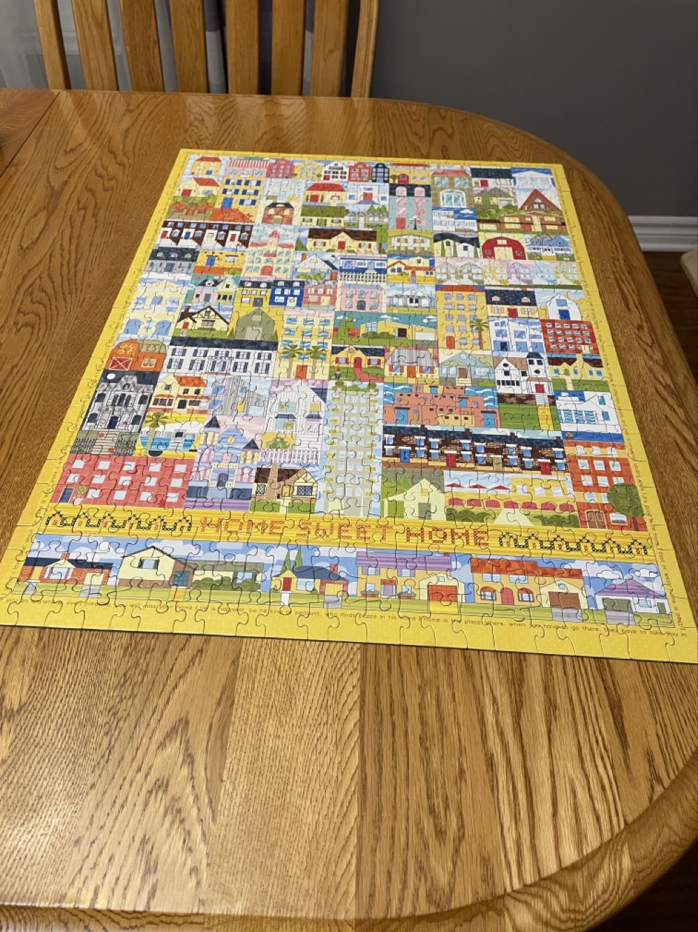 Home Sweet Home - Cobble Hill puzzle collectible [Barcode 625012850971] - Main Image 4