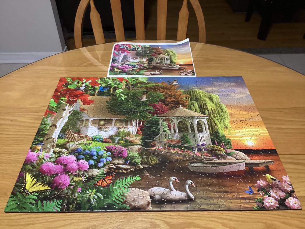 Scenic Beauty 4 X 500  - Bits & Pieces puzzle collectible [Barcode 192949043696] - Main Image 2