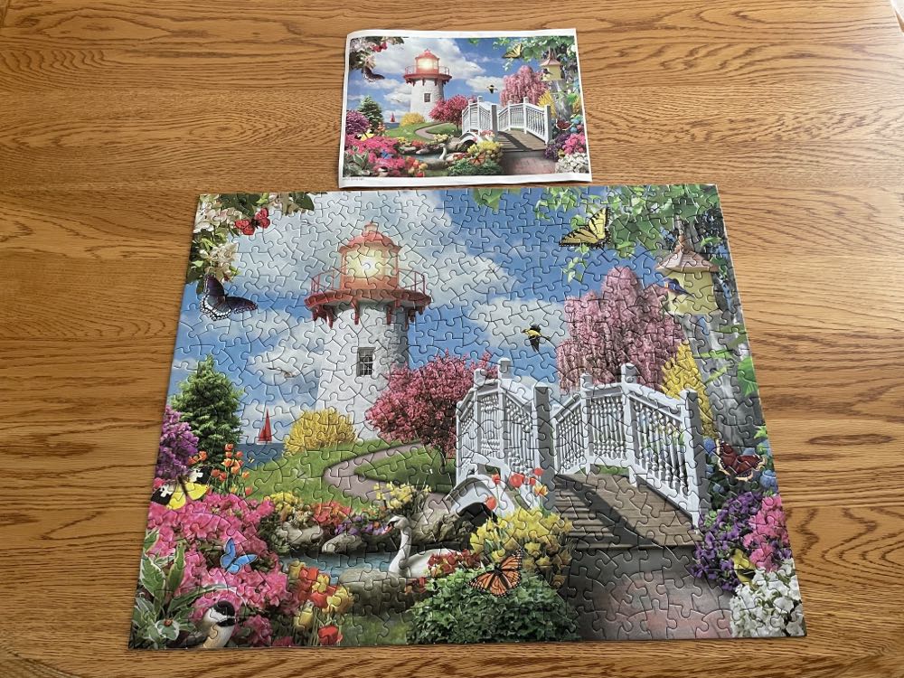 Scenic Beauty 4 X 500  - Bits & Pieces puzzle collectible [Barcode 192949043696] - Main Image 3